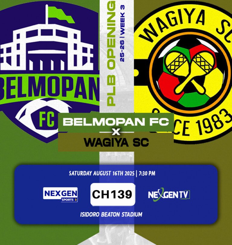 Belmopan FC vs Wagiya SC PLB Opening – Week 2025