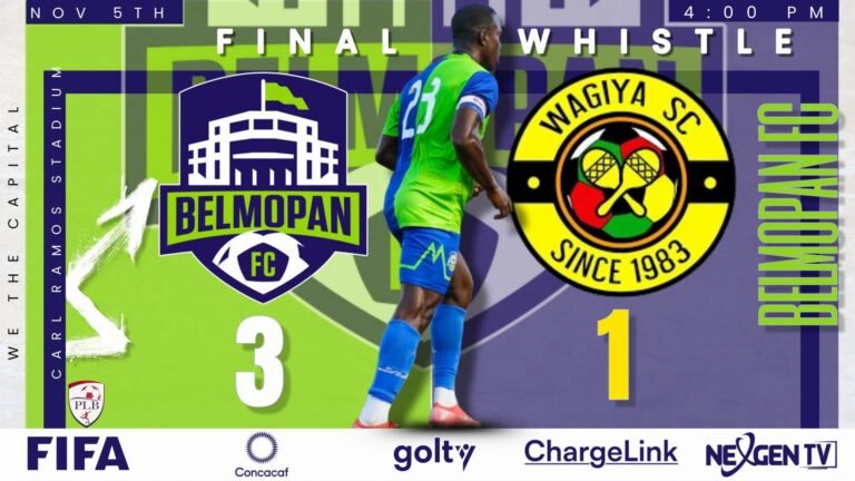 Wagiya SC 🆚 Belmopan FC
