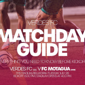 Matchday starts here!